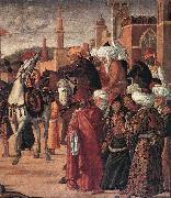 CARPACCIO, Vittore The Triumph of St George (detail) fsg oil painting reproduction